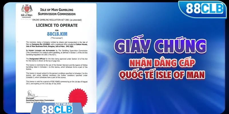 88CLB có đầy đủ giấy tờ chứng nhận hợp pháp